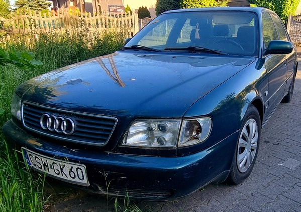 Audi A6 cena 2500 przebieg: 380000, rok produkcji 1996 z Swarzędz małe 16